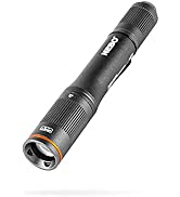 NEBO Columbo Flex 100 Pen-Sized Flashlight | Black LED Inspection/Work Light | AAA Battery Powere...