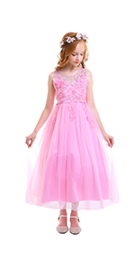 flower girl dress wedding dresses for bride white pink blue red dress for girls party dress