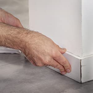 Fix skirting boards with unibond no more nails original grab adhesive