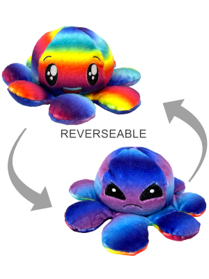 Octopus Reversable Soft toy gift 