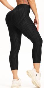 Waffle Cropped Leggings