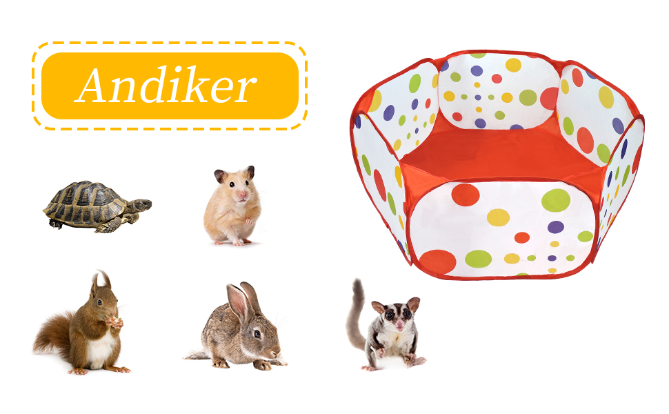 Andiker small animal playpen