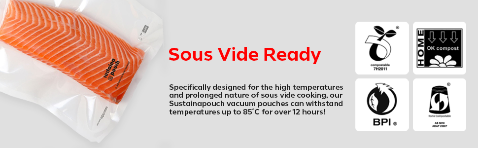 Sous Vide Ready with Sustainapouch