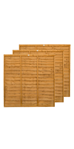 Dip Treated fence panel, fencing, timber, wood, trade lap panel, Forest