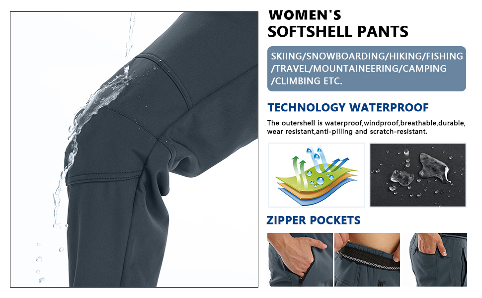 fleece lined trousers womens jessie kidden ski trousers for women waterproof 