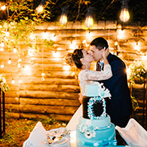 wedding string lights