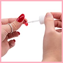 Step 2 - Apply Nail Glue (brush-on)