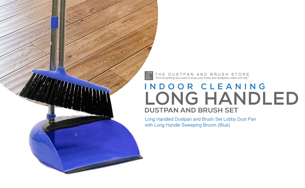 Long Handled Dustpan and Brush Set