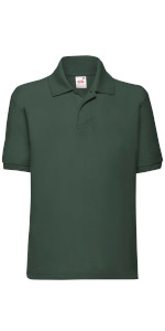 Fruit of the Loom Unisex Kids Short Sleeve Polo Shirt