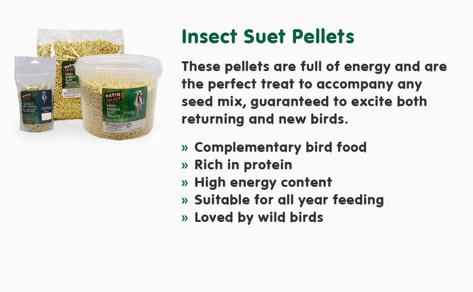 insect suet pellets