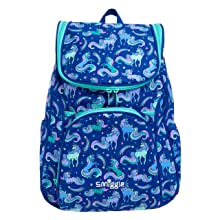 Smiggle Good Vibes Access School Backpack | Unicorn Print