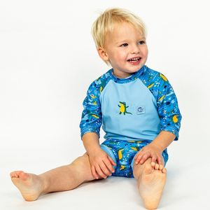 Happy Nappy Sunsuit Crocodile Swamp