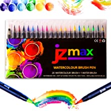 brush pens, Calligraphy Pens, Artist Pens, Brush Pens Set, Watercolour Pens, Watercolour Brush Pens