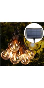 solar festoon lights