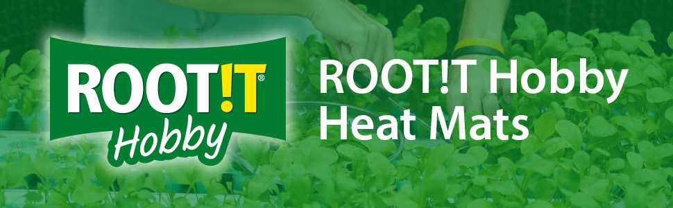 ROOT!T, propagation, seeds, greenhouse, herbs, plants, hobby heat mat, gardening, heat mats