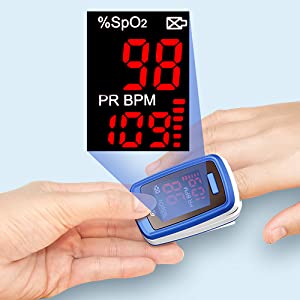 Largest Screen Pulse Oximete