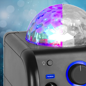 lights light effect jelly-ball party mode karaoke machine