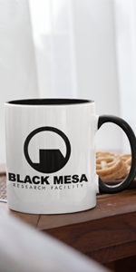 Black Mesa Research Mug Game Gamer Gaming Present Gift Ideas Computers Birthdays