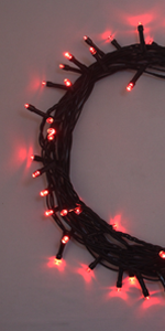 Fairy lights Red-Green cable