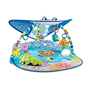 disney baby bright starts playmat play gym