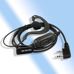 Retevis walkie talkie earpiece two way radio headset