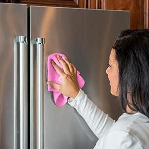 Stainless steel appliances cleaning