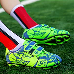  Football Boots Boys Trainers Kids Soccer Athletics Training Shoes Girls Sport Shoes Running Shoes