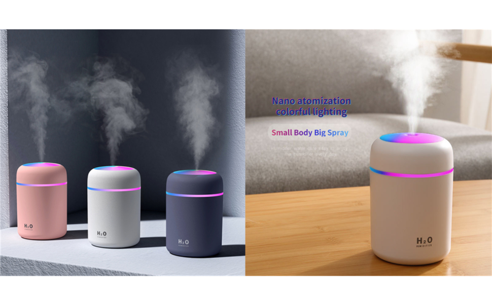 Colorful Cool Mini Cute Humidifier