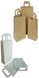 Paper Bags with handles wellpack