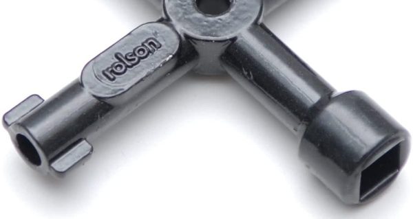 Rolson 22460 Four Way Service Utility Key - Image 3