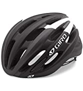 Giro Unisex Foray Road Cycling Helmet, Black/White, Small/51 - 55 cm