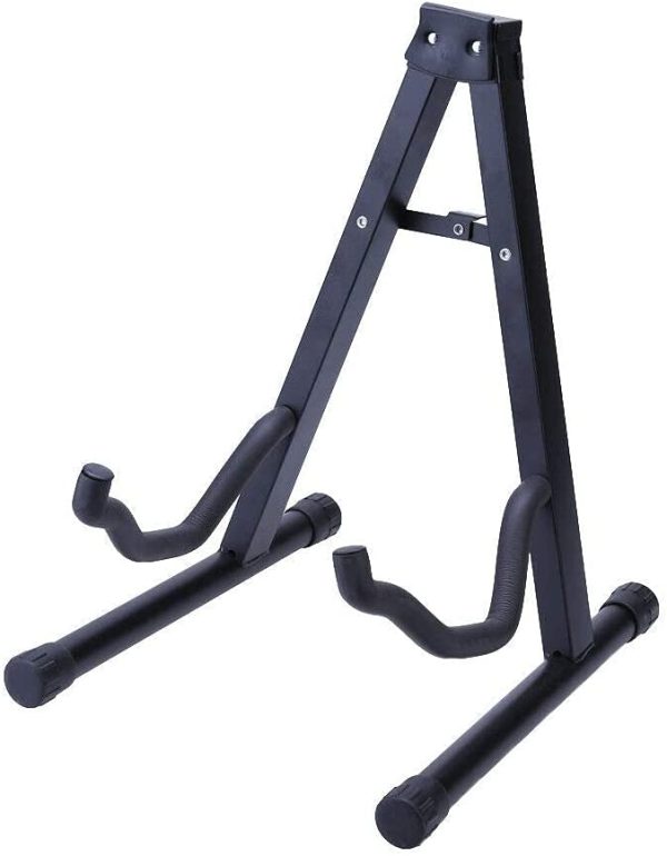 K-ONE Guitar Stand A Frame Foldable Universal Fits All Guitars Acoustic Electric Bass Stand A - Image 3