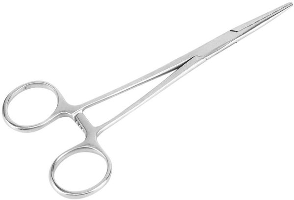 Hemostatic Forceps, Hemostat Jaws, Straight Locking Tweezers Clamp Surgical Pets Supplies Hair Pliers for Hobby Firefighter Pruning - Image 7