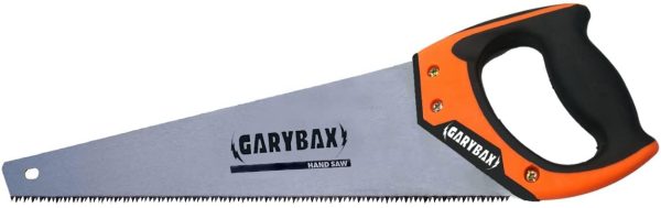 GARYBAX 18 Inches Hand Saw -Perfect Saw -Heavy Duty Wood Saw -Non-Slip Handle Hand Saw for Wood Working - Gardening Saws for Woodworking- Professional Pruning Saw- Razor Sharp Blades Saw - Image 7