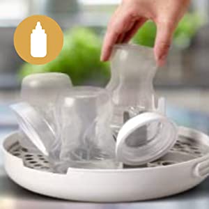 Microwave steriliser