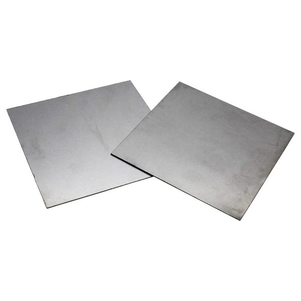 Pack of 2 Mild Steel Square Sheet Plates 0.8m, 1mm, 1.2mm, 1.5mm, 2.mm & 3mm Thick Metal Steel Panel Fabrication & DIY Repair (1mm 100 x 100mm x 2 Pack)