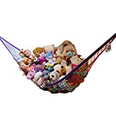 MiniOwls Plush Toy Storage Hammock for Organizing And D??cor in Baby Nursery and Kids Bedroom. Uni...