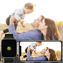 Take a photo by shaking your smart watch activity tracker watches for women fitness watches