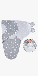 SWADDLE BLANKET GREY