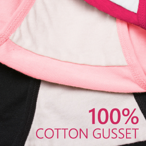 100% Cotton Gusset