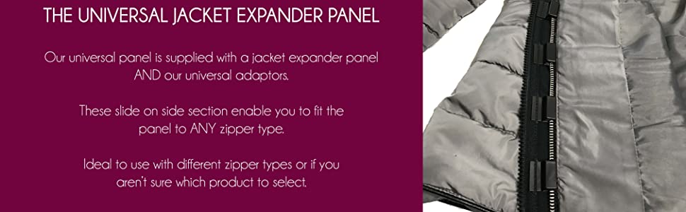 zipusin Zip Us In jacket expander panel extent your coat maternity pregnancy Babywearing