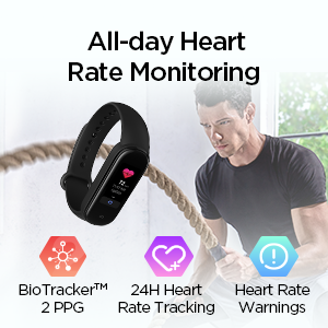 Keep an Eye on Your Heart Rate All-Day.