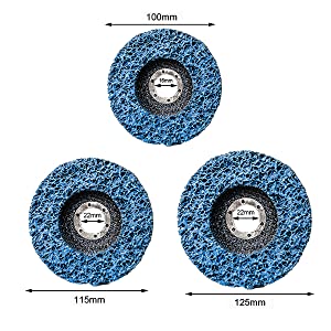 6PCS Strip Discs Stripping Wheel Angle Grinder