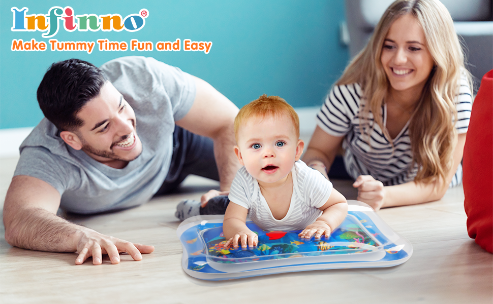 enjoy tummy time with parent