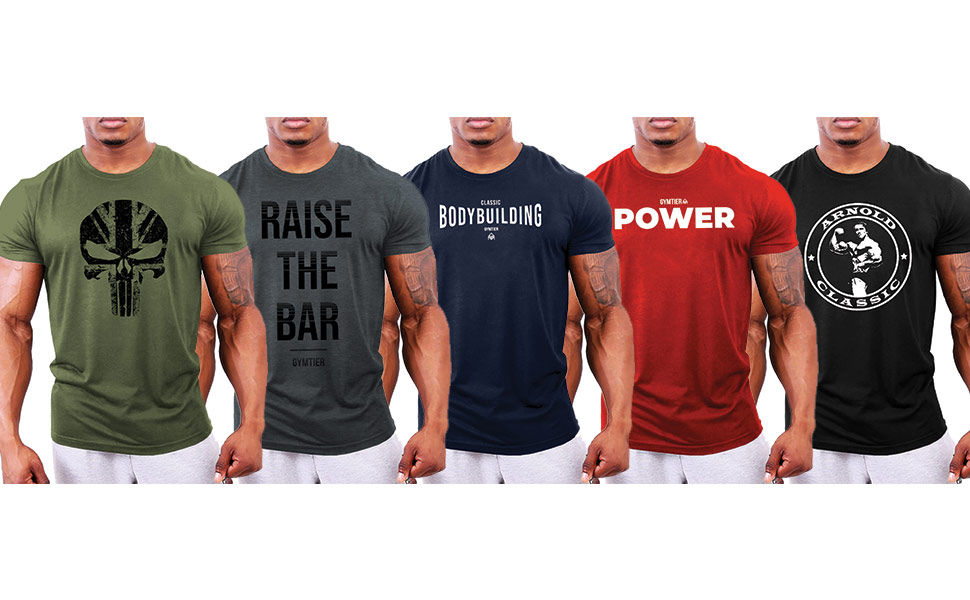 mens bodybuilding gym t-shirt