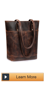 Medium Leather Tote