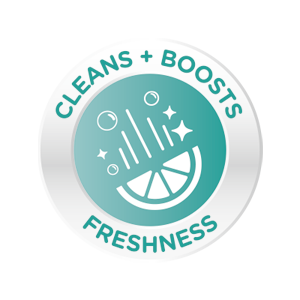 Cleans and boosts freshness