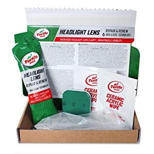 Headlight Lens Restorer Kit Pack Shot