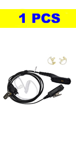 UAYESOK M7 Multi-Pin Earpice for motorola DP4400