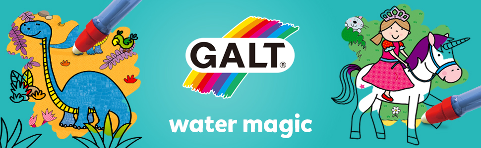 Galt Water Magic Colouring Book Range